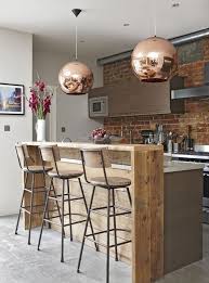 Barra de cristal para bar. Las Cocinas Con Barra Son Tendencia La Barra De Cocina Es Una Alternativa Comoda Y Funcional A La Me Barras De Cocina Barra De Cocina Barra Desayunador Cocina