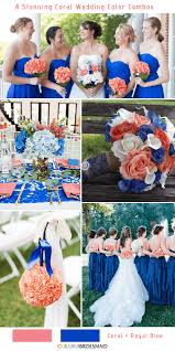 Coral wedding bouquets, rustic silk bridal bouquet, faux real touch flowers, coral calla lilies, ivory roses, baby's breath beeblooms. 8 Stunning Coral Wedding Color Combinations You Ll Love Colorsbridesmaid