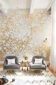 Farbige geometrie auch im flur. 71 Wohnzimmer Tapeten Ideen Wie Sie Die Wohnzimmerwande Beleben Accent Walls In Living Room Wallpaper Living Room Living Room Wall