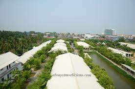 Across the road from the hotel is jeti sungai labu. Sekin Fisherman Village Hotel Resort Sekinchan Malaysia Always Travelicious