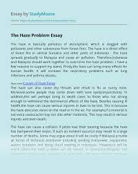 Article cas google scholar scarrott, c., & macdonald, a. The Haze Problem Free Essay Example