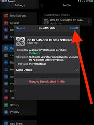 Jul 15, 2021 · ios and ipados 15 device compatibility list. How To Install Ipados 15 Developer Beta On Ipad Osxdaily
