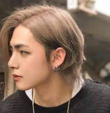 Bts' v's perm hair is undoubtedly a fan favorite and according to the majority of fans, it is one of his best hairstyles as well. Taehyung Jungkooklonghair Edit With Long Hair Long Hair Styles Bts Taehyung Taehyung