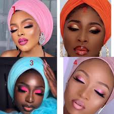 I did not learn make up from anywhere but I did this through the tutorial I  have been seeing in this group