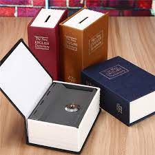 She's always wondering why we take her birthday money and place it in an education account. Buy Mini Safe Box Piggy Bank Secret Book For Coin Money Stash Security Hidden Safes Cash Money Storage Jewellery Digital Password Locker At Affordable Prices Free Shipping Real Reviews With Photos