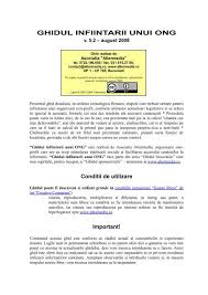 Model cerere de angajare 2. Ghidul Infiintarii Unui Ong