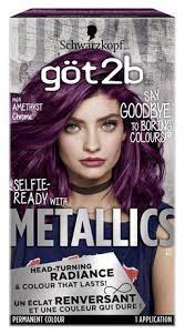 Buy Got2b Color Metallics Amethyst Chrome From Walmart Canada Shop For More Women S Hair Colour Ava Chrome Hair Color Skin Tone Hair Color Got2b Hair Products