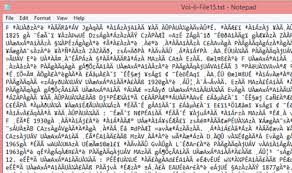 Converting From Nonunicode Nudi Baraha Font Encoding