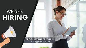 Procurement Specialist Job Vacancy My Job Vacancy Offers Latest Jobs