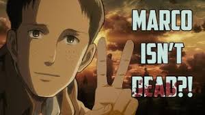 I feel the show gave some foreshadowing within the plot. Marco Isn T Dead Attack On Titan Mind Blown Youtube