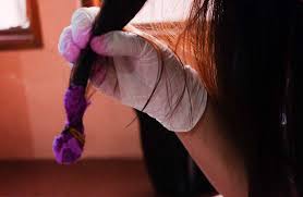 Wrap your hair in plastic, and let the mixture set at. What Happened When I Dyed My Hair With Don T Laugh Crepe Paper Project Vanity