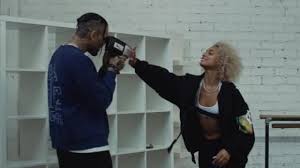 Billboard hot 100 singles chart (21.12.2019). Von Dutch Blue Sweatshirt Worn By Chris Brown In Easy Remix Music Video By Danileigh Spotern