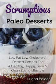 Pour into tube pan that has been greased and floured. Scrumptious Paleo Desserts Low Fat Low Cholesterol Dessert Recipes For A Healthy Happy Lean Clean Eating Lifestyle Baldec Juliana 9783748270096 Amazon Com Books