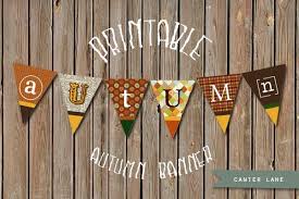Free Printable Fall Pennant Banner Fall Banner Fall Pennant Banner Fall Diy