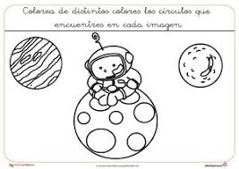 Dibujos animados dibujos para colorear. Formas Y Figuras Geometricas Con Circulos Para Ninos