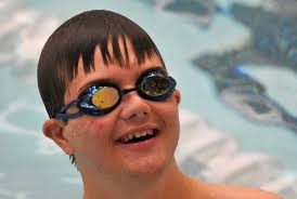 Towson U. swimmers coach Special Olympians