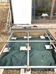 単管パイプを使ってウッドデッキDIY!施工方法・使用部材・道具のご紹介 | 激安エクステリアクラブ