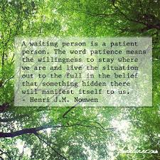  Day 29 On Patience Nouwen Quotes Patience Quotes Henri Nouwen Quotes