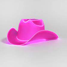 Neon Cowboys Hat Cowboy Hats Pink Cowboy Hat Neon