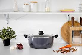 Shop online now at everyday low prices. Buy Delcasa 26cm Non Stick Casserole Stock Pot With Glass Lid Aluminium Cookware Pan Induction Safe Online In Uae Wigme