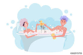 Naruto had arrived home from training to find his house burnt to the ground. Young Couple In Shower Caps Taking A Bath Girl And Guy Are Having Fun In Bubble