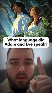 What language did Adam and Eve speak? #shorts