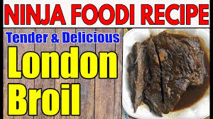 So today's instructions are going to be given so put that water at the bottom of the cooking pot and then place the air fry basket inside, on top of the water. How To Make A Tender Delicious London Broil In The Ninja Foodi Pressure Cooker Youtube