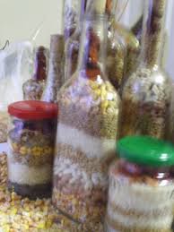 See more ideas about decorative jars, temple jar, jar. Decorative Grain Bottles A Bottle Jar Decorating On Cut Out Keep