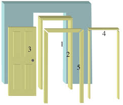 Interior Door Frame 2 3d Doors Interior Door Frame Door Casing