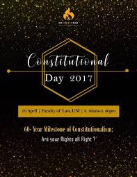 Kad diskaun siswa 1 malaysia (kds1m) institut pendidikan guru kampus ilmu khas kumpulan University Of Malaya Um Constitutional Day 16 April 2017 Um Faculty Of Law Free Admission Lunch