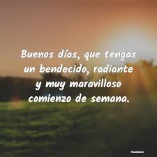 El sol solo tocó la mañana; Feliz Inicio De Semana Frasesbuenas