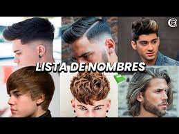 Como Se Llaman Los Cortes De Pelo Lista Con Los Nombres Cortes Y Peinados De Hombre Youtube