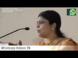 Tamil Lady Wonderful Motivational Speech Youtube