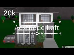All of the houses in bloxburg (besides the prebuilt ones the player can choose from when they start a new game) are, in fact. Bloxburg Aesthetic Loft 20k Roblox Speed Build Youtube