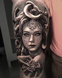 But which one do you identify with? Medusa Trinacria Greek Tattoos Medusa Tattoo Design Medusa Tattoo