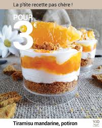 Tiramisu Mandarine Potiron Et Speculoos En Verrine Dessert Dessert Ete Speculoos