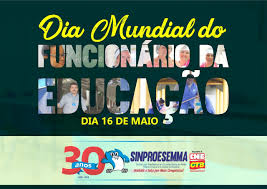 Dia mundial da alimentação é comemorado todo dia 16 de outubro, e teve início em 1981. 16 De Maio Dia Mundial Do Funcionario Da Educacao Sinproesemma