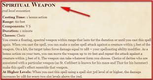 Dnd 5e spiritual weapon token. Spiritual Weapon 5e