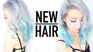 If your first response is to wash your hair once you find out your hair dye came out too dark, you'd be correct! Remove Hair Color In 1 Wash Tutorial Silver Ombre Hair From Blue Wengie Youtube