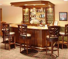 This shaker style bar created using homecrest cabinetry and floating shelves. 20 Mini Bar Designs For Your Home