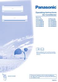 Shop panasonic official store for widest range of home appliances, tv, health & beauty, lighting etc. Panasonic Cs S9nkr Operating Instructions Manual Pdf Download Manualslib