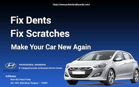 This includes coming to your location to pick up your vehicle and dropping it off to you when it is all done. Authorized Hyundai Service Center Body Work Shop Hyundai Car Hyundai Car Wash Equipment