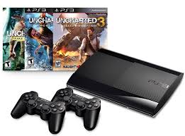 Los mejores juegos para ps3 en estas navidades. Ripley Consola Sony Ps3 250gb Uncharted Collection 3 Juegos 2 Controles