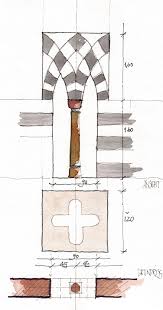 Amalfi Duomo Detail Fenster I Architecture Drawing Architecture Sketch Architecture Drawings