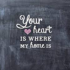 Your Heart Is Where My Home Is Chalkboard Print Visit Facebook Com Chatterboxdesign To Order One Today Military Quotes Love Words Chalkboard Print