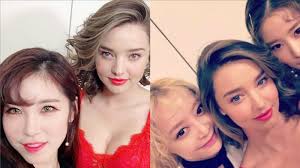 Secret's Hyosung And Melody Day Snap Photos With Miranda Kerr