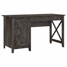 Key largo, the first and northernmost of the florida keys, is an hour's drive from south florida's two major airports, and a world away. Key West Computer Desk With Keyboard Tray In Dark Gray Hickory Engineered Wood Kwd154gh 03