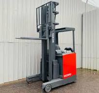 NICHIYU FBR-F14 USED REACH FORKLIFT TRUCK (#3158)