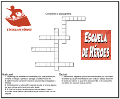 Crucigrama De Valores Crossword Puzzle Puzzle