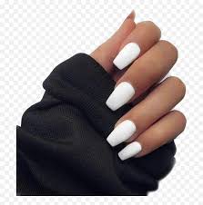 Short coffin nail wearers, this tiny design is for you. Fashionalble Acrylic Nails Png Clipart Short Coffin White Acrylic Nails Free Transparent Png Images Pngaaa Com